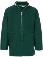 Christian Dior Vintage Back Logo Fleece Jacket - Green