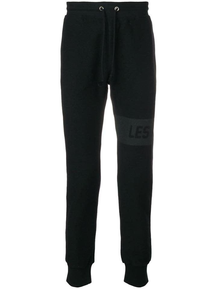 Les (art)ists Drawstring Track Pants - Black