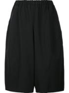 Comme Des Garçons Balloon Shorts, Women's, Size: Large, Black, Wool