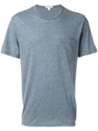 James Perse Chest Pocket T-shirt, Men's, Size: 4, Blue, Cotton/polyester/linen/flax