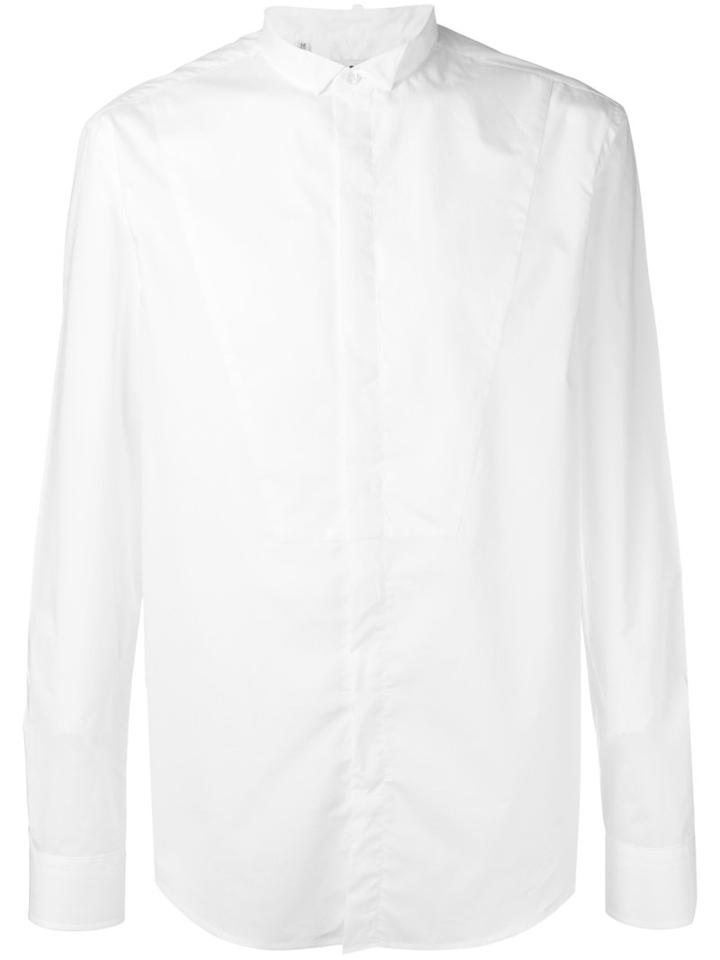 Msgm Classic Shirt, Men's, Size: 41, White, Cotton