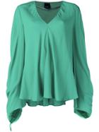 Pinko Green Relaxed Top