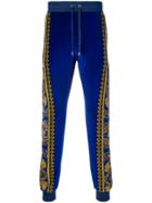 Versace Baroque Track Pants - Blue