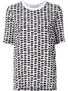 Stella Mccartney Printed T-shirt, Women's, Size: 42, White, Silk
