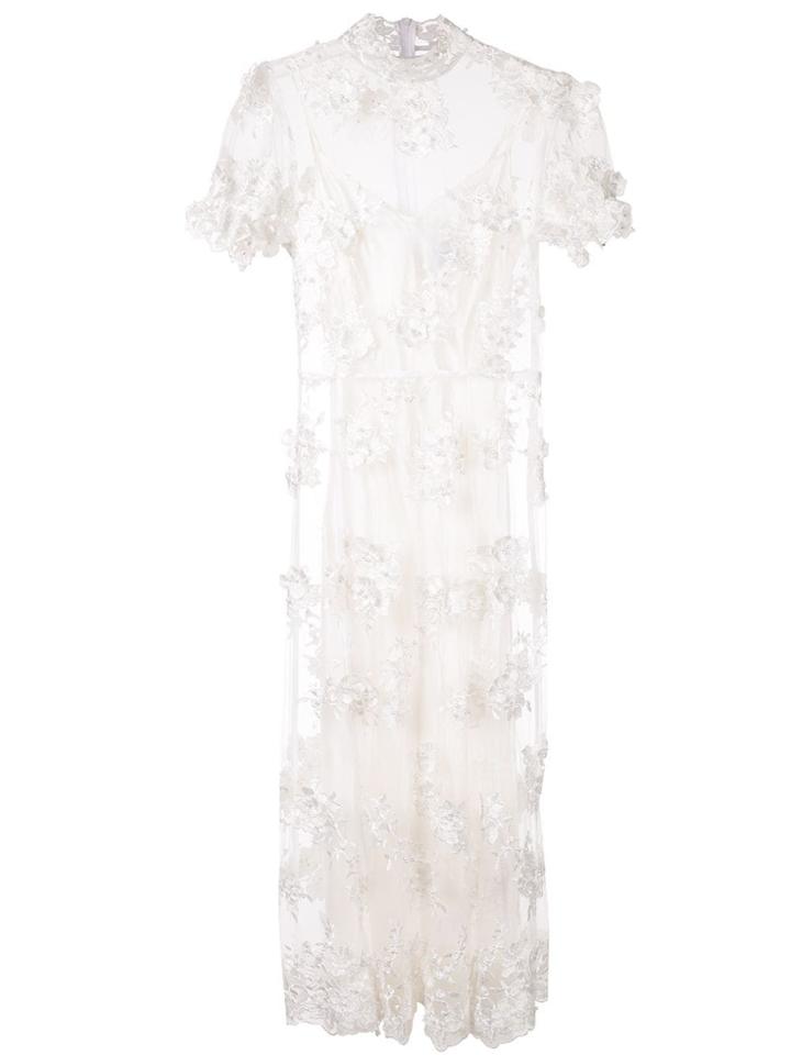 Macgraw Porcelain Dress - White