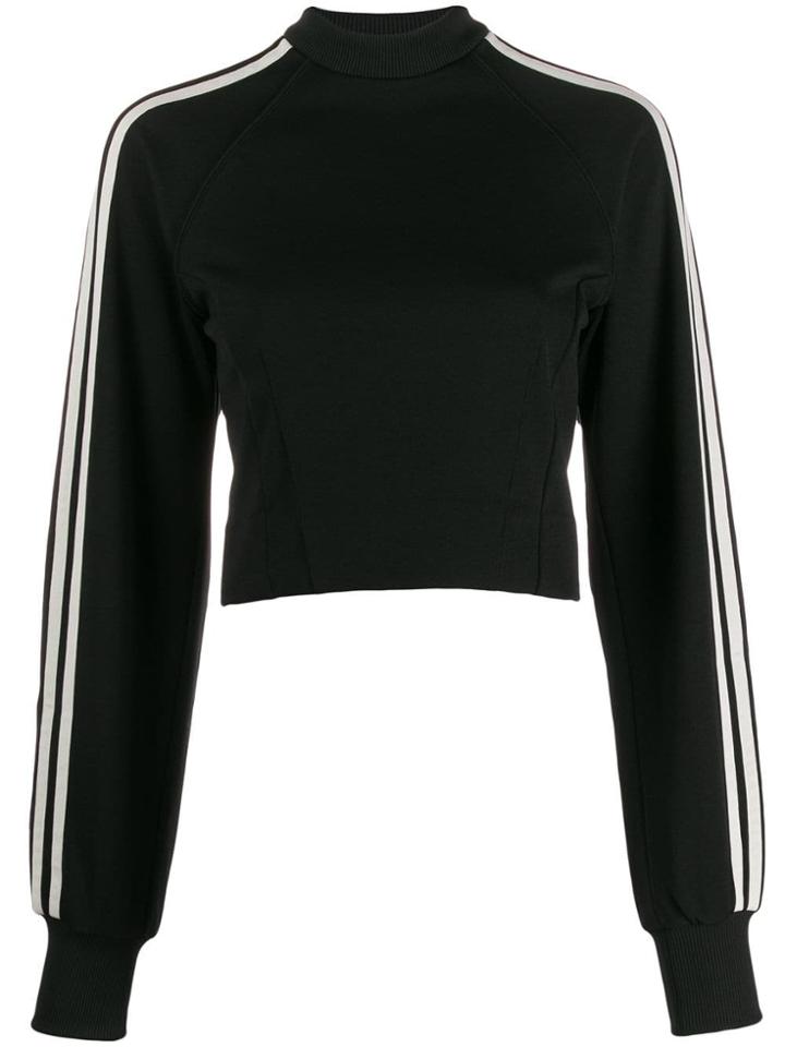 Y-3 Signature Three Stripe Sweatshirt - Black