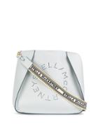 Stella Mccartney Logo Shoulder Bag - Blue