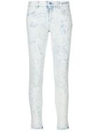 Stella Mccartney Faded Skinny Jeans - White