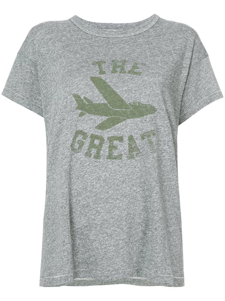 The Great Logo Printed T-shirt - Grey