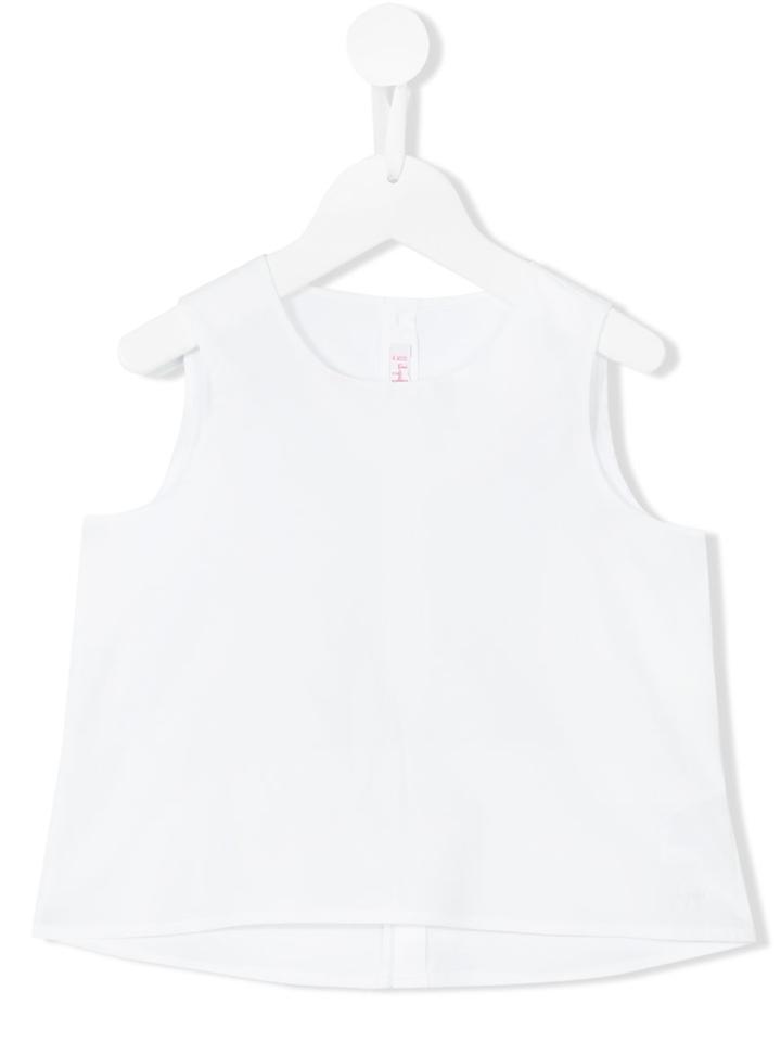 Il Gufo - Round Neck Top - Kids - Cotton/spandex/elastane - 4 Yrs, White