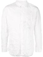 Yohji Yamamoto Crinkle-styled Shirt - White
