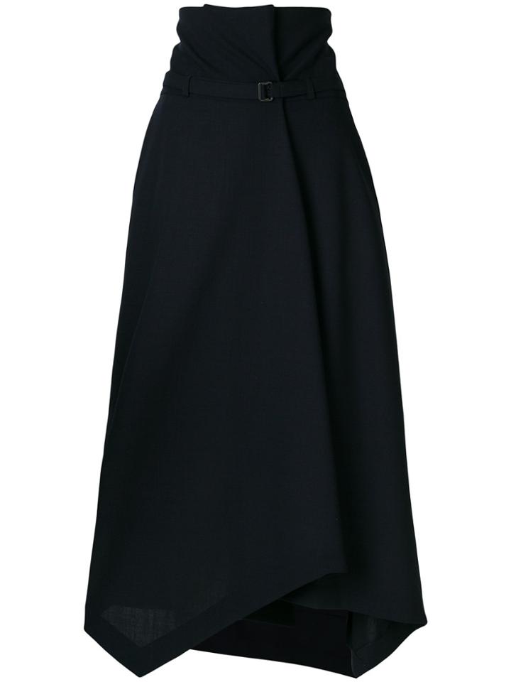 Enföld Asymmetric Skirt - Blue