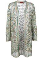 Missoni Woven Cardi-coat - Multicolour