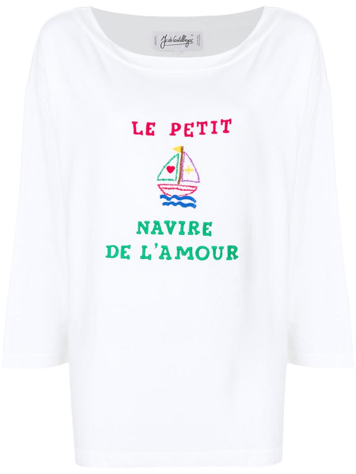 Jc De Castelbajac Vintage Le Petit Navire T-shirt - White