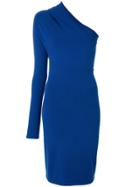 Jean Paul Gaultier Vintage Single Sleeve Knitted Dress - Blue