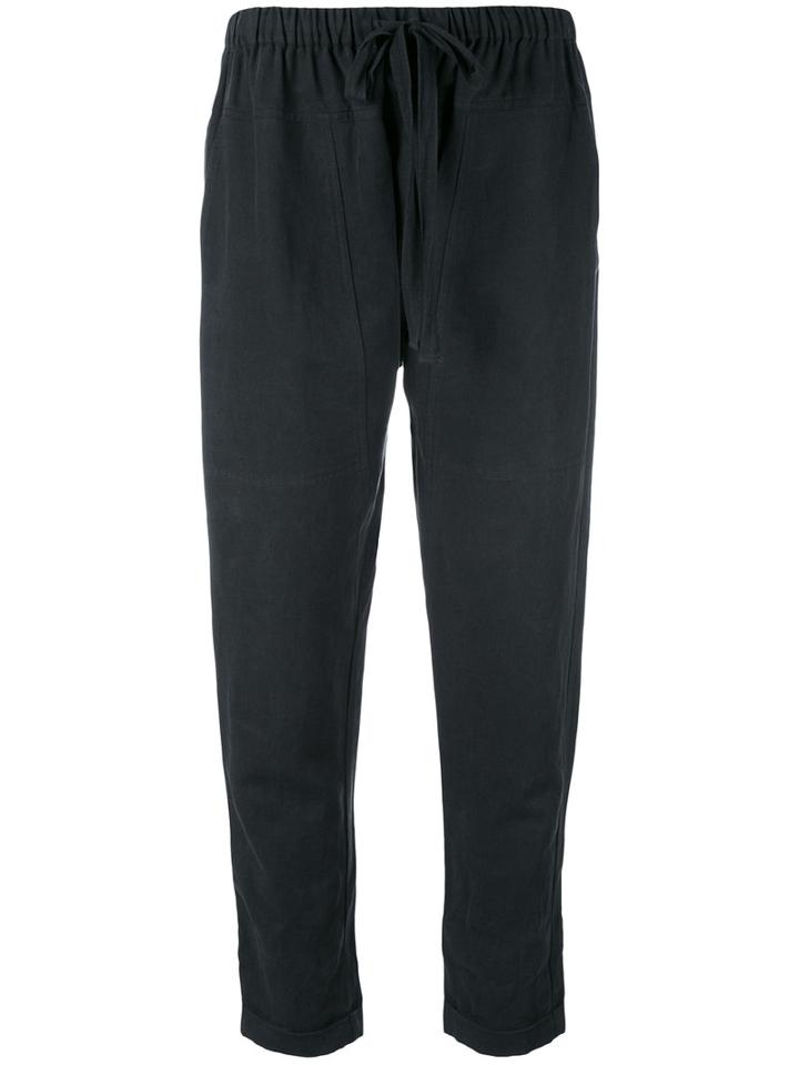 Ulla Johnson - Vega Trousers - Women - Cotton/linen/flax/tencel - 4, Grey, Cotton/linen/flax/tencel
