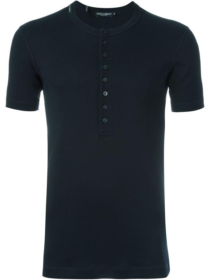 Dolce & Gabbana Henley T-shirt