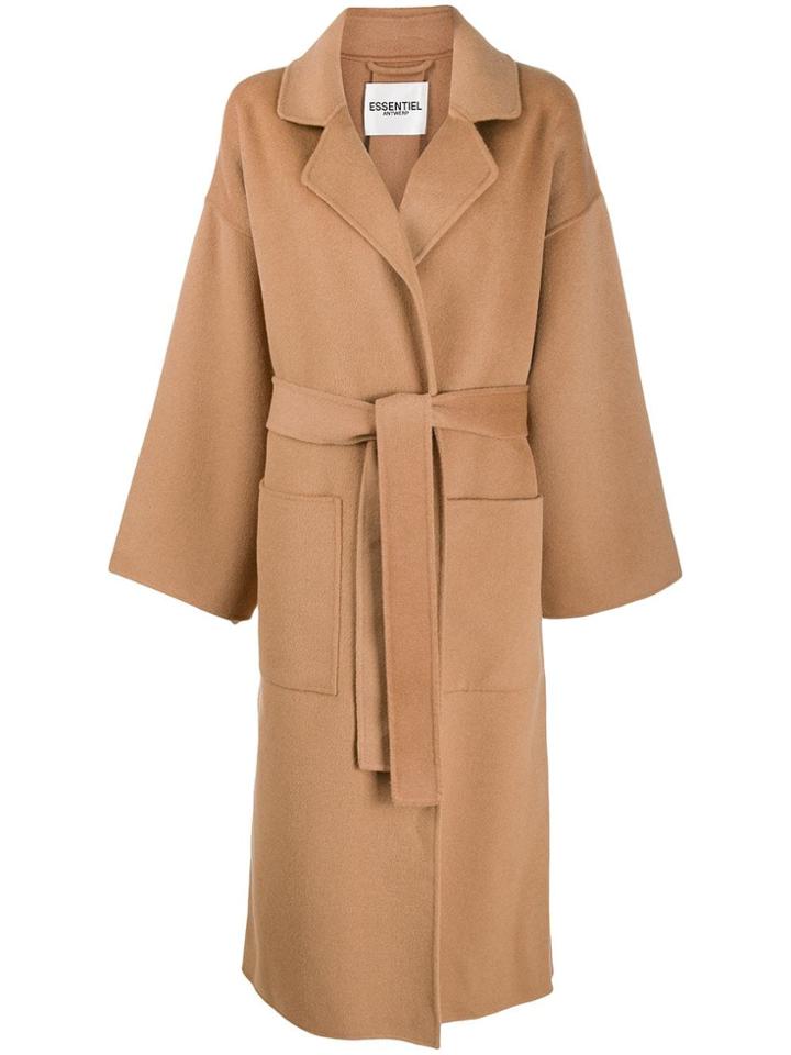 Essentiel Antwerp Truffles Trench Coat - Neutrals