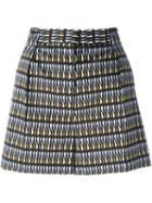 Paul Smith Black Label Geometric Print Shorts