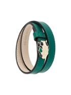 Bulgari Single Stone Bracelet, Women's, Green