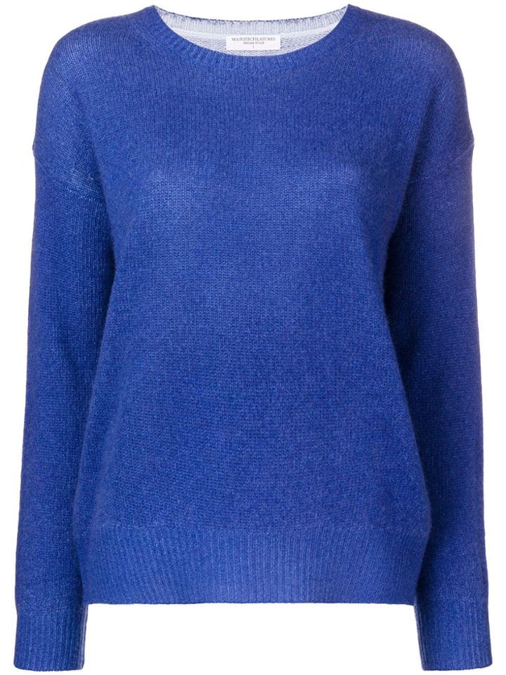 Majestic Filatures Cashmere Sweater - Blue