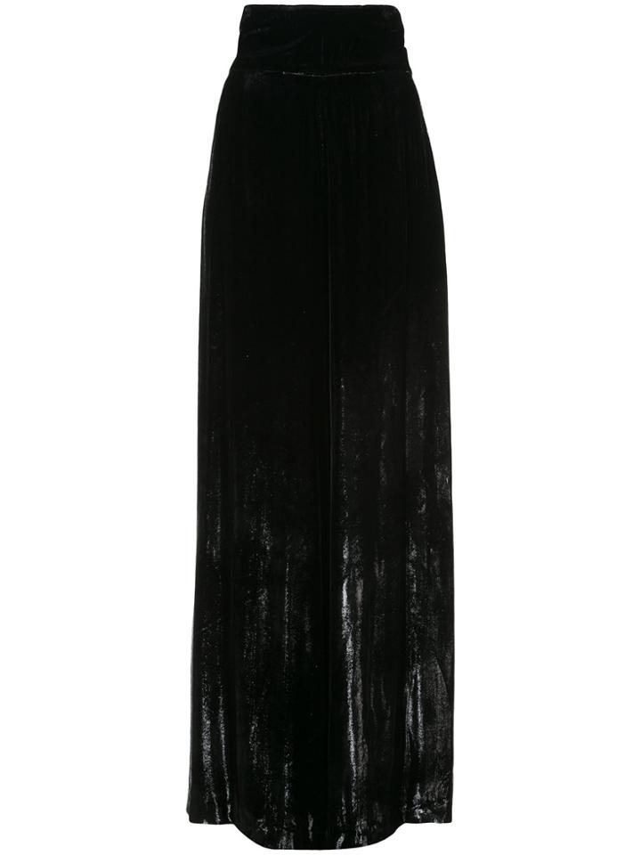 Christian Siriano High Waisted Trousers - Black