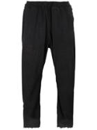 Atelier Suppan 'oakgaii' Tapered Trousers, Men's, Size: 0, Black, Cotton