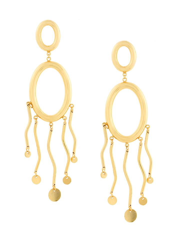 Paula Mendoza Agon Ii Earrings - Metallic