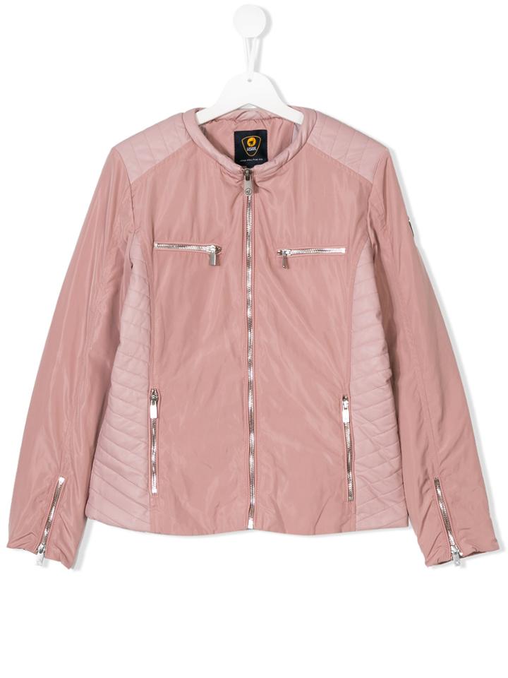 Ciesse Piumini Junior Zipped Fitted Jacket - Pink & Purple