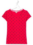 Kenzo Kids Eye Print T-shirt, Girl's, Size: 16 Yrs, Pink/purple