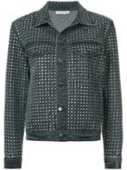 Ashish Diamanté Embellished Denim Jacket - Grey