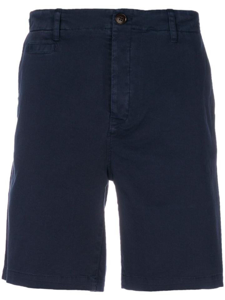 Cuisse De Grenouille Classic Chino Shorts - Blue