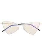 Saint Laurent Eyewear Jerry Sunglasses - Silver