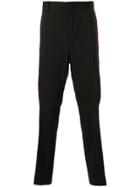 Lanvin Straight Stitch Panel Trousers - Black