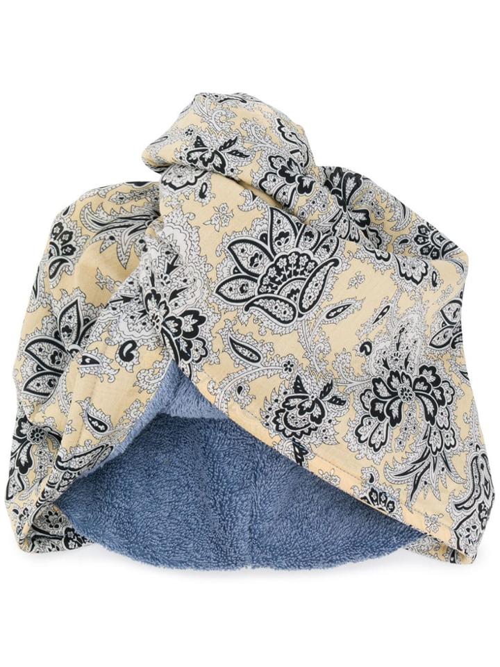 Etro Paisley Print Turban - Neutrals