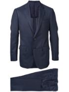 Estnation - Single-breasted Suit - Men - Silk/cupro/wool - 50, Blue, Silk/cupro/wool
