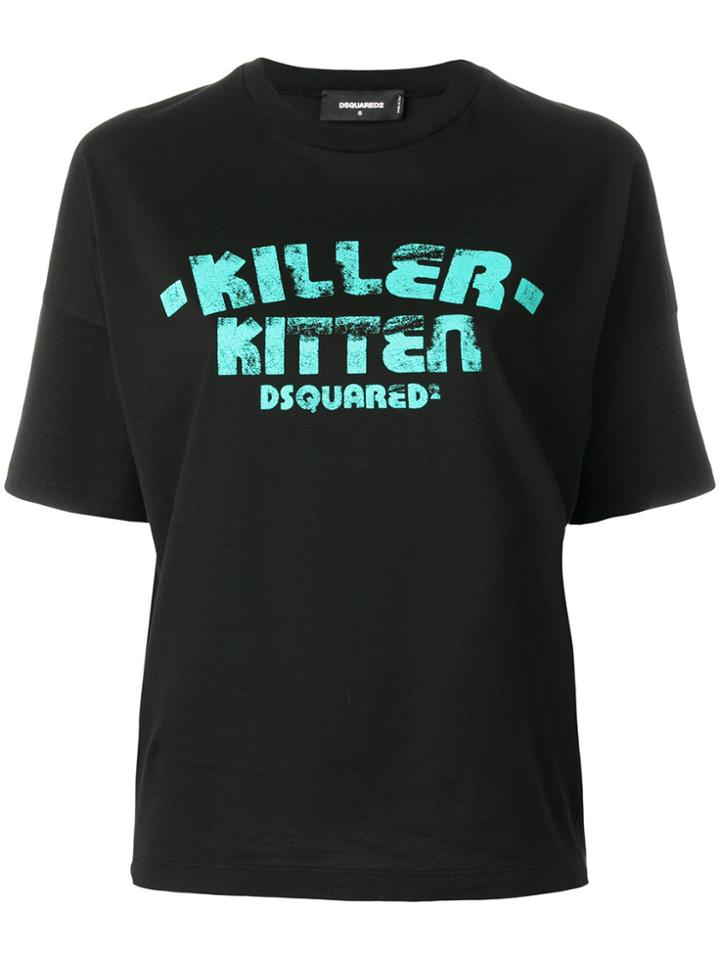 Dsquared2 Killer Kitten T-shirt - Black