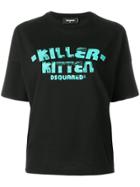 Dsquared2 Killer Kitten T-shirt - Black
