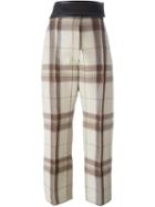 Céline Checked Trousers