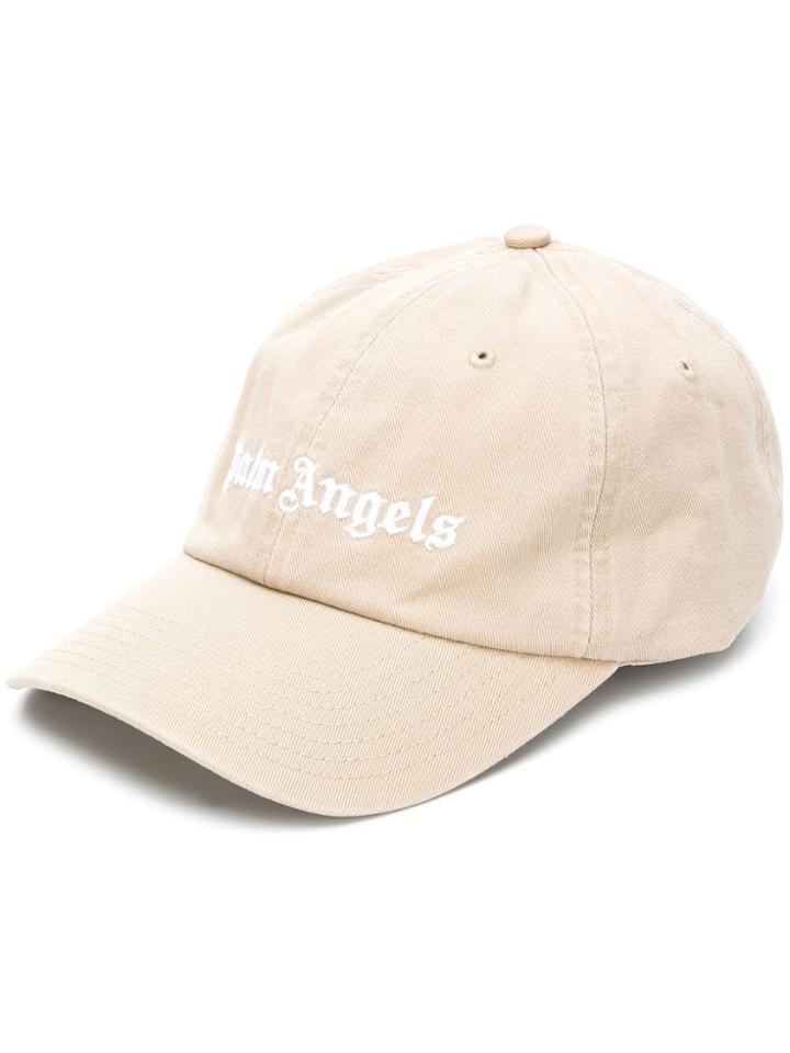 Palm Angels Logo Cap - Nude & Neutrals