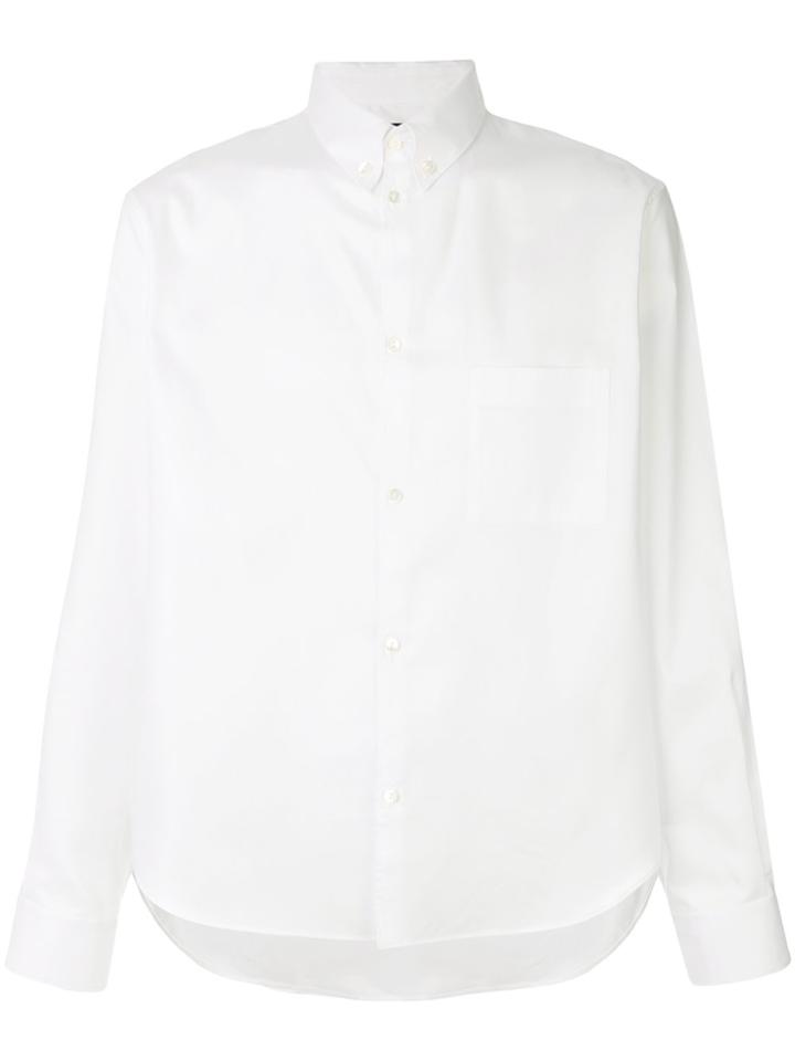 Gucci Boxy Oxford Shirt - White
