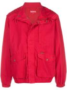 Supreme Highland Logo Hood Jacket - Red