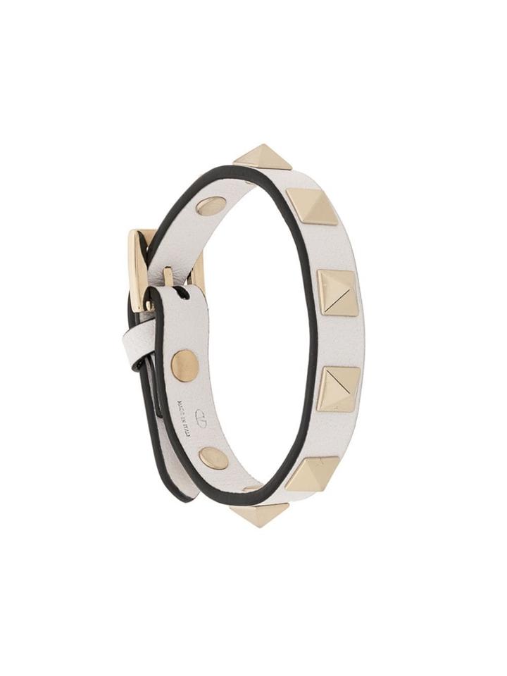 Valentino Valentino Garavani Rockstud Bracelet - White