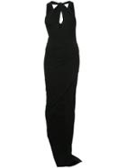 Alexandre Vauthier Keyhole Front Fitted Dress - Black