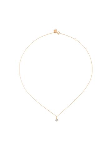 Ginette 'ever Square' Necklace - Metallic