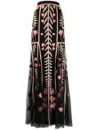 Temperley London Rosy Tulle Skirt - Black