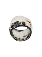 Lost & Found Ria Dunn Pitted Crater Ring - Metallic