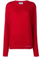 Prada Knit Sweater - Red