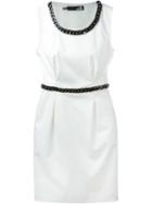 Love Moschino Chain Trim Fitted Dress