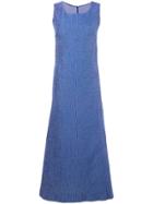 A.n.g.e.l.o. Vintage Cult Sleeveless Bow Embellished Dress - Blue